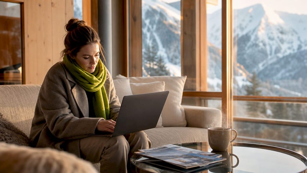 Consultante spécialisée dans les solutions de transfert de portes, basée dans la région des Alpes.